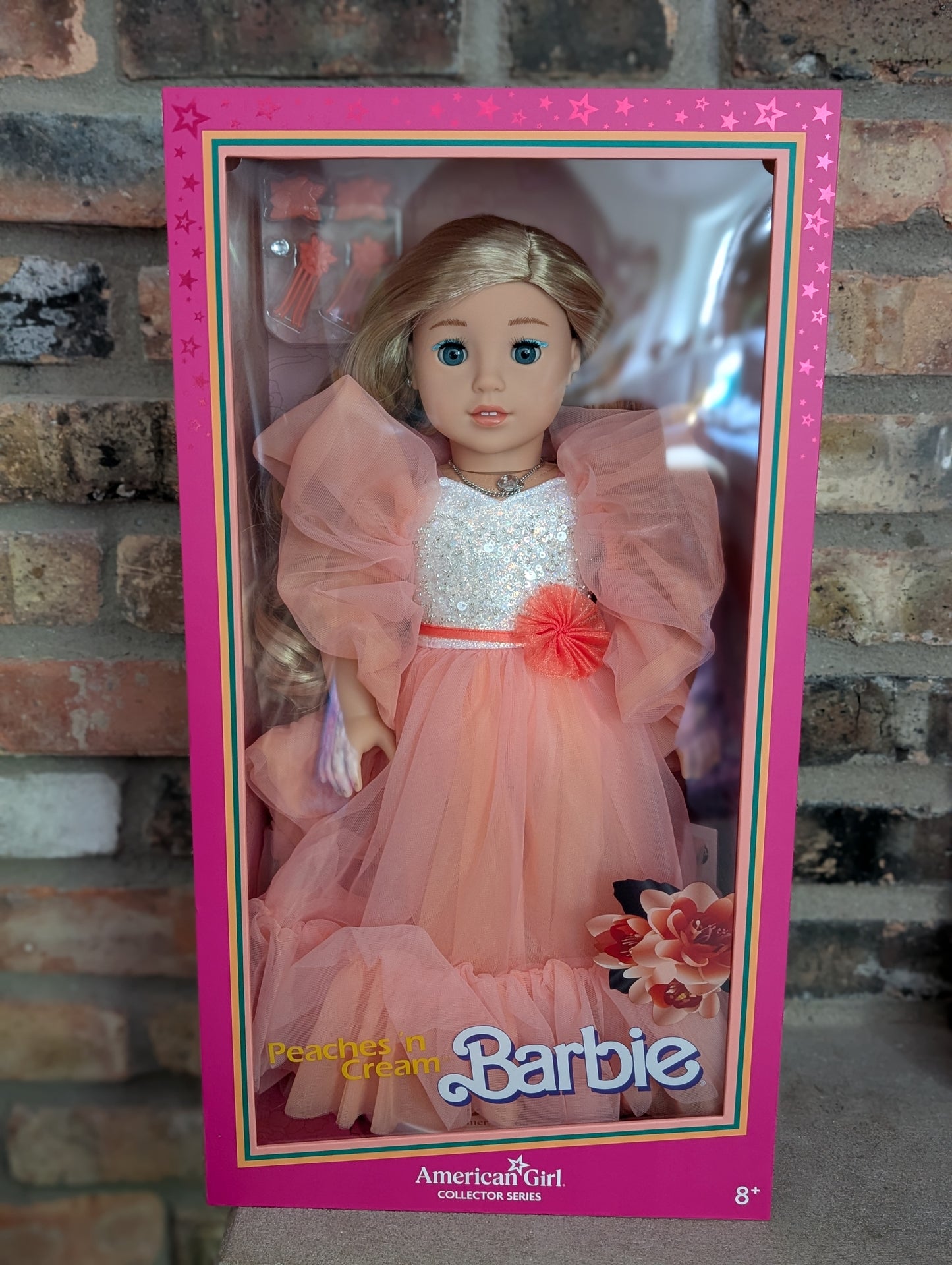 Custom Peaches and Cream Barbie