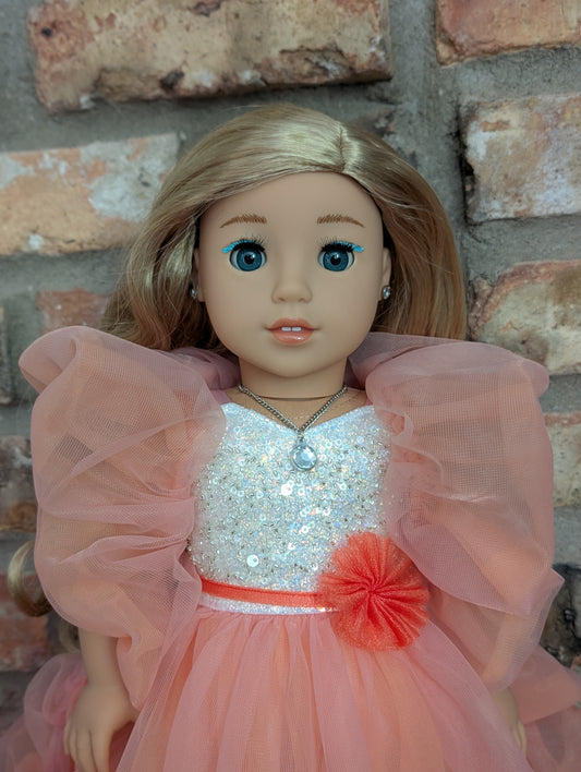 Custom Peaches and Cream Barbie