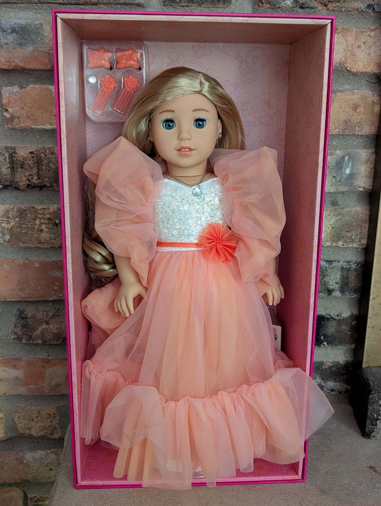 Custom Peaches and Cream Barbie