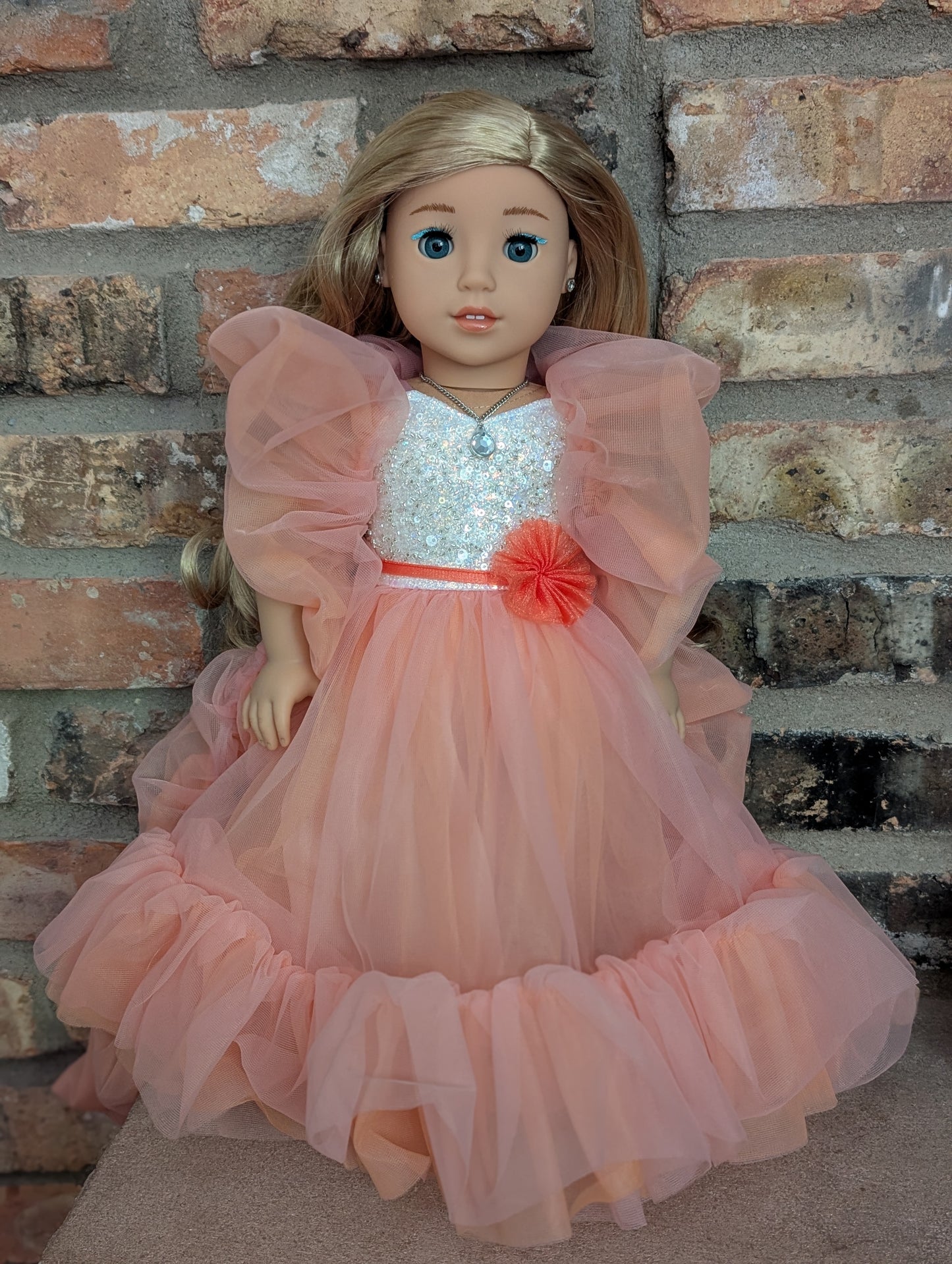 Custom Peaches and Cream Barbie