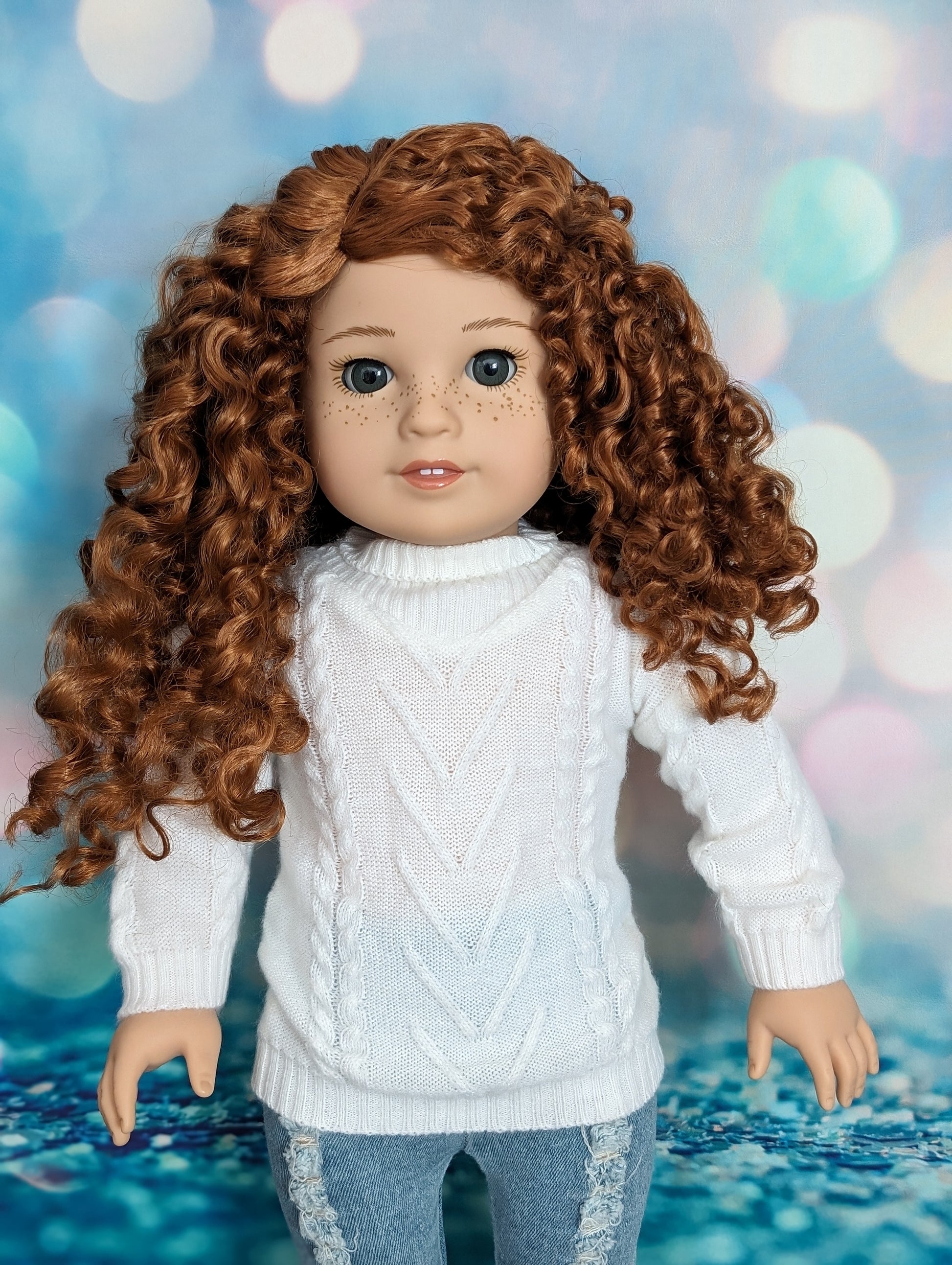 Kaylee, 18-inch Doll with Curly Hair